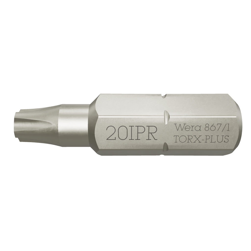 Wera 134702 IPR20 x 25mm Security TORX PLUS® Bit, Pentalobe, Five Lobe - WR134702 - KC Tool