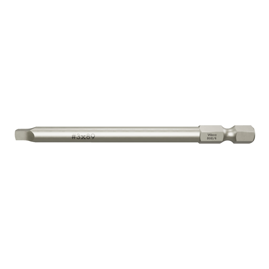 Wera 134802 #3 x 89mm Square Power Bit - WR134802 - KC Tool