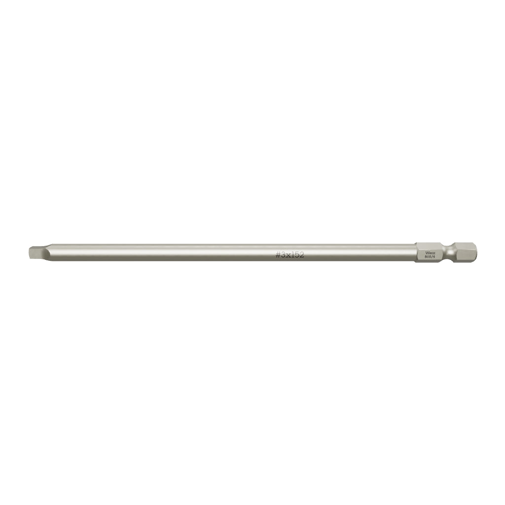 Wera 134807 #3 x 152mm Square Power Bit - WR134807 - KC Tool
