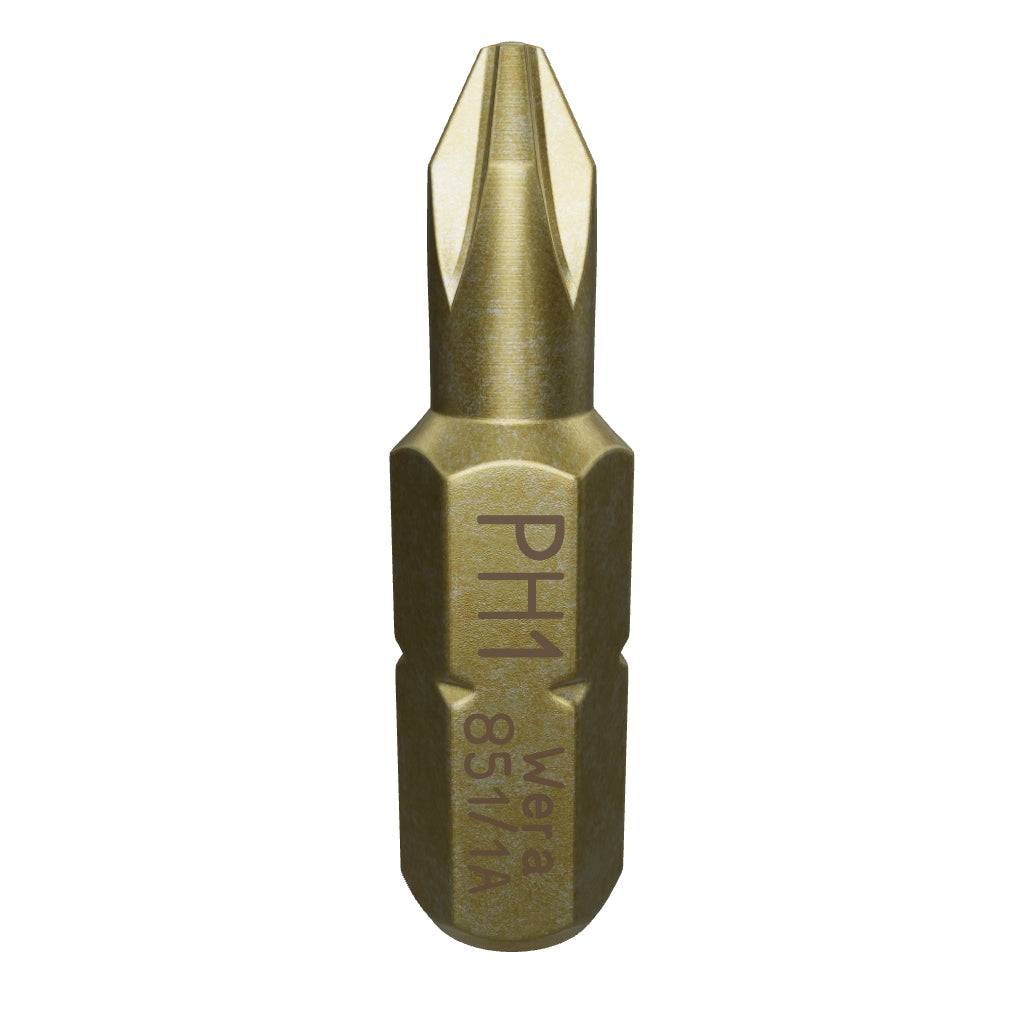 Wera 134919 #1 x 25mm Phillips Bit - WR134919 - KC Tool