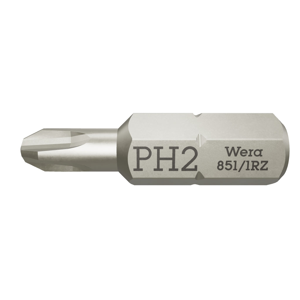 Wera 135009 #2 x 25mm Drywall Phillips Bit - WR135009 - KC Tool