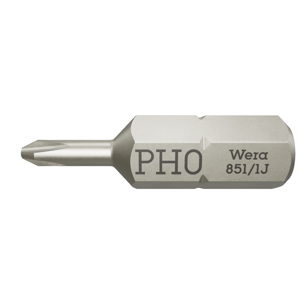 Wera 135041 #0 x 25mm Phillips Bit - WR135041 - KC Tool