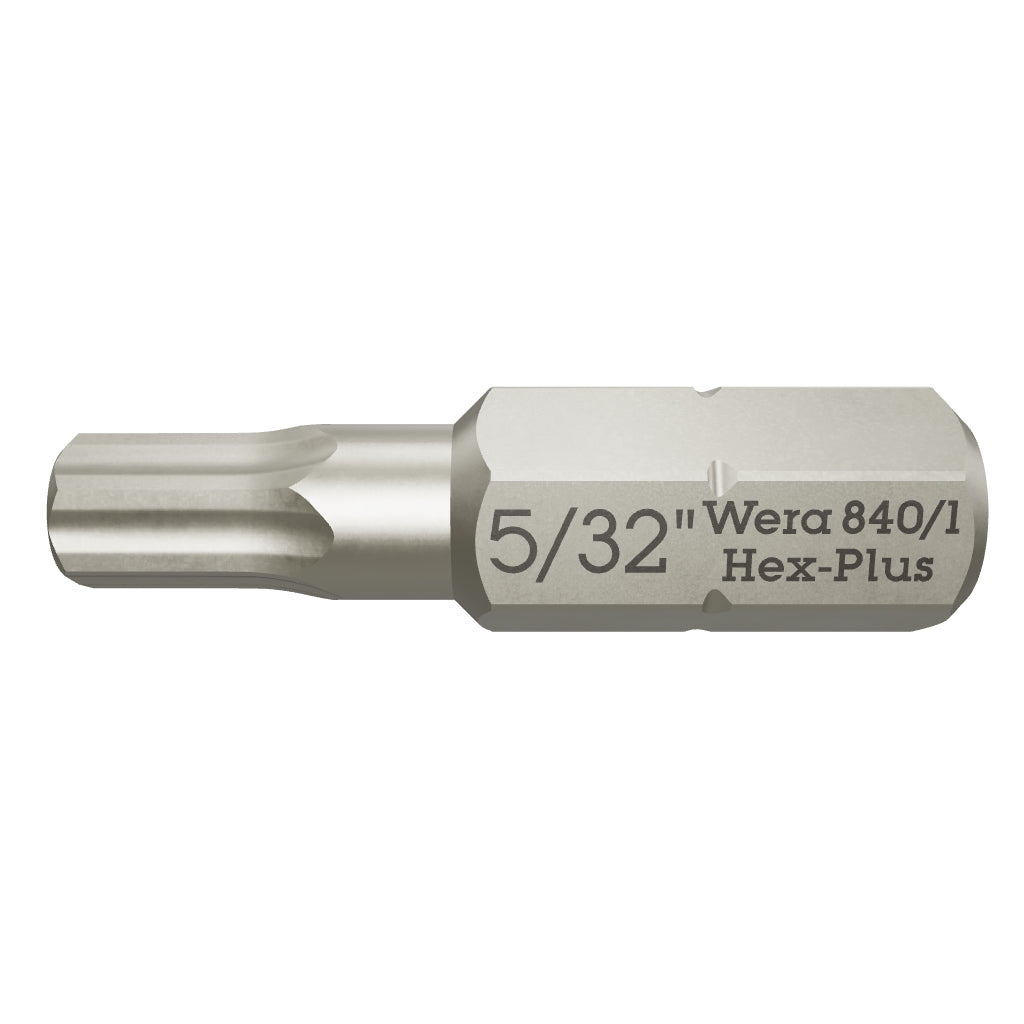 Wera 135074 5/32" x 25mm Hex Bit - WR135074 - KC Tool
