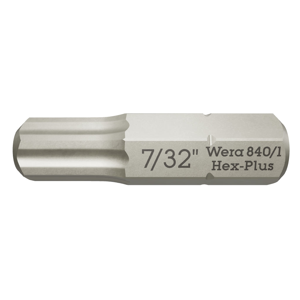 Wera 135079 7/32" x 25mm Hex Bit - WR135079 - KC Tool
