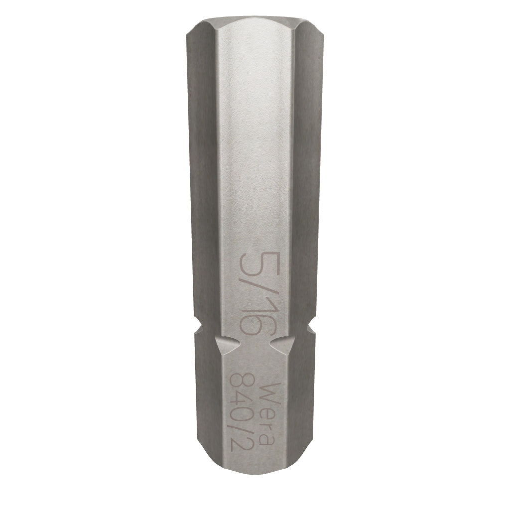Wera 135081 5/16" x 30mm Hex Bit - 5/16" Drive - WR135081 - KC Tool