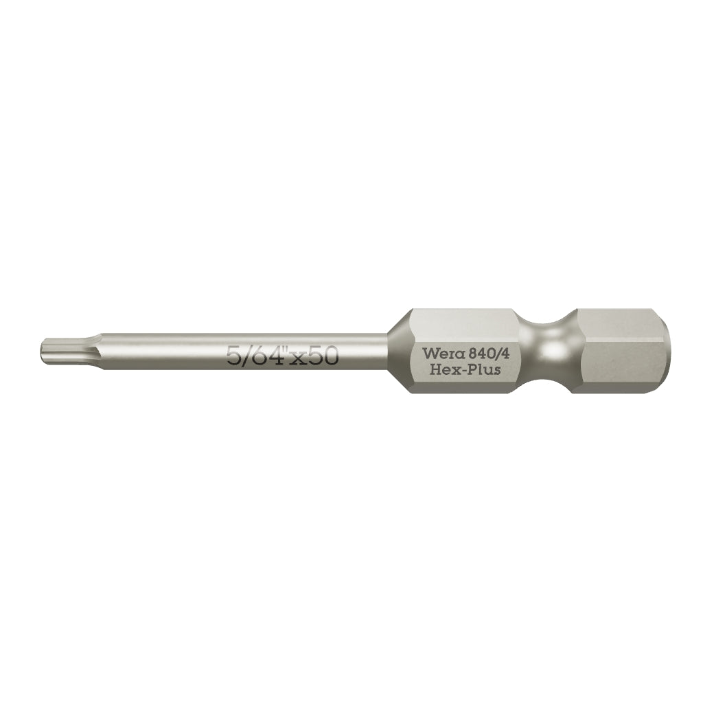 Wera 135091 5/64" x 50mm Hex Power Bit - WR135091 - KC Tool