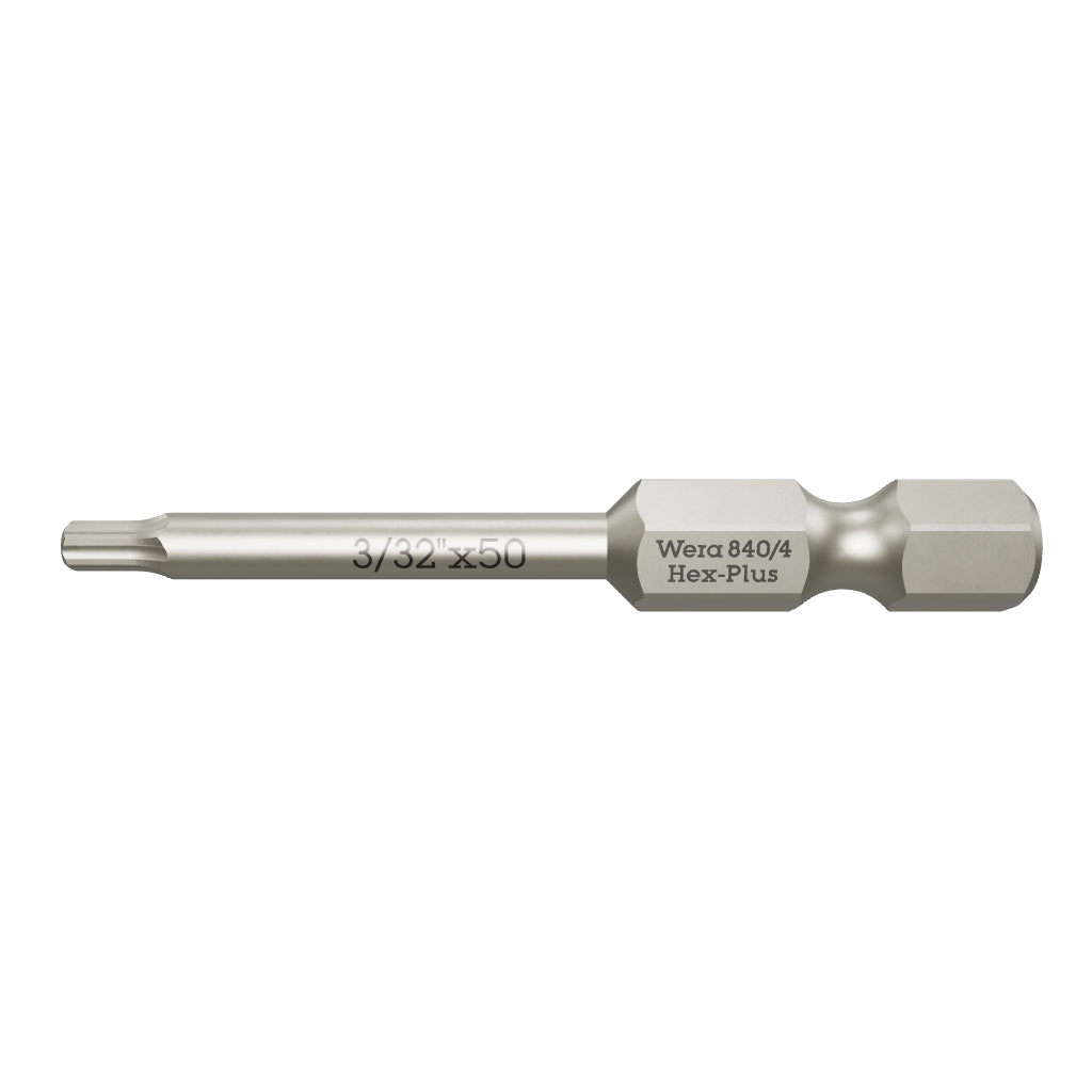 Wera 135092 3/32" x 50mm Hex Power Bit - WR135092 - KC Tool