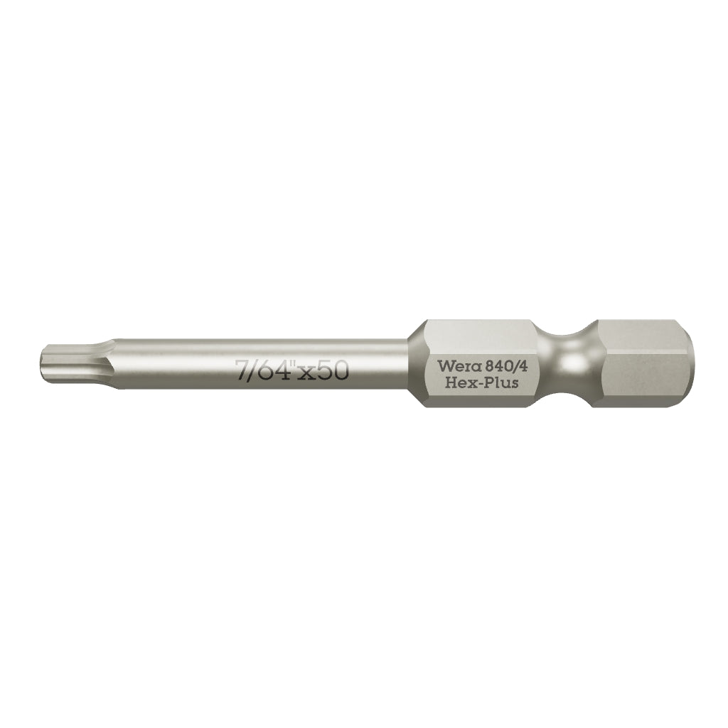 Wera 135093 7/64" x 50mm Hex Power Bit - WR135093 - KC Tool