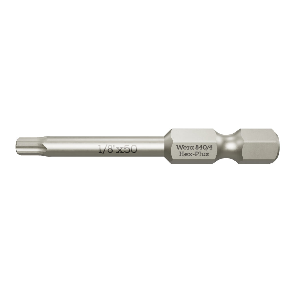 Wera 135094 1/8" x 50mm Hex Power Bit - WR135094 - KC Tool