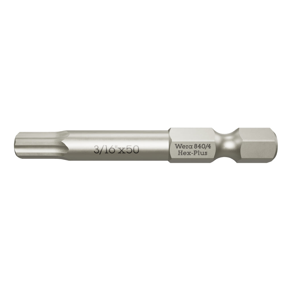 Wera 135097 3/16" x 50mm Hex Power Bit - WR135097 - KC Tool