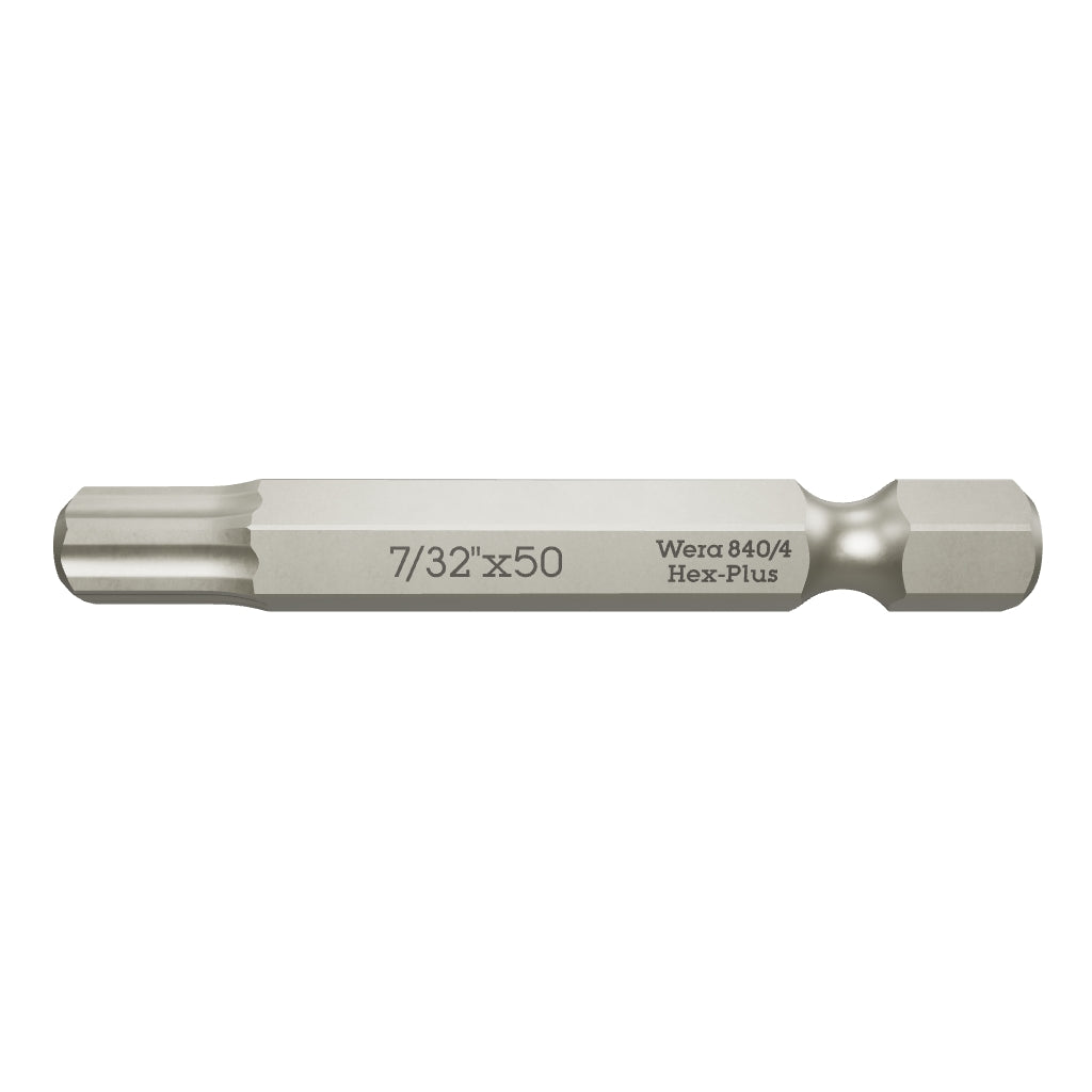 Wera 135098 7/32" x 50mm Hex Power Bit - WR135098 - KC Tool