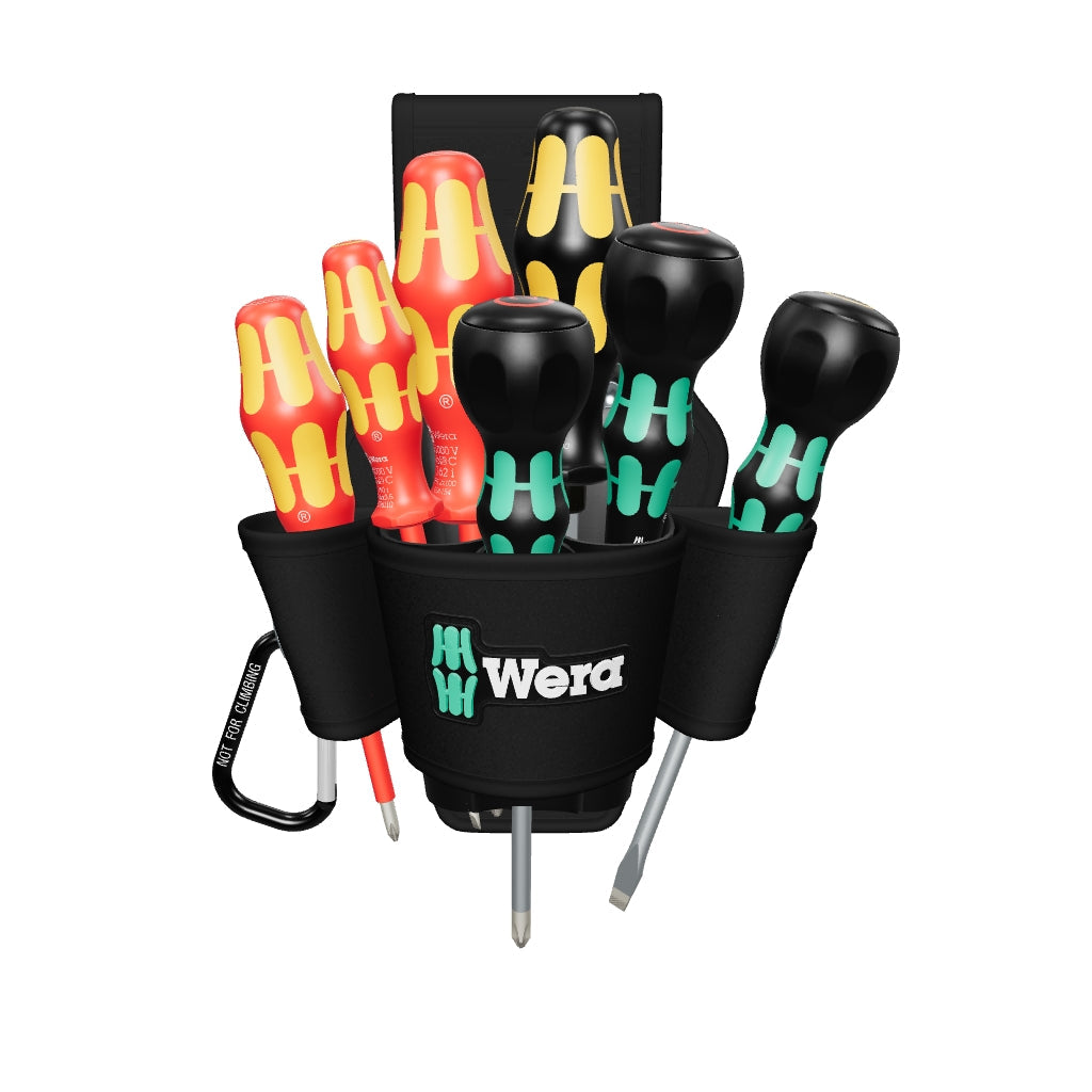 Wera 136033 Belt Pouch Set 2, 8 Pieces, Limited Edition - WR136033 - KC Tool
