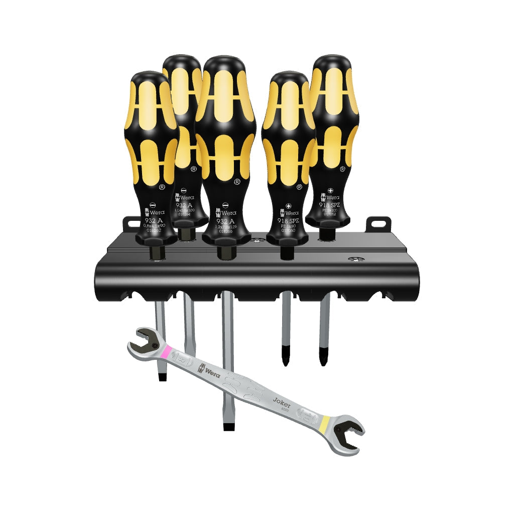 Wera 136079 Chiseldrivers + Joker Wrench Limited Edition Set 2, 6 Pieces - KC Tool