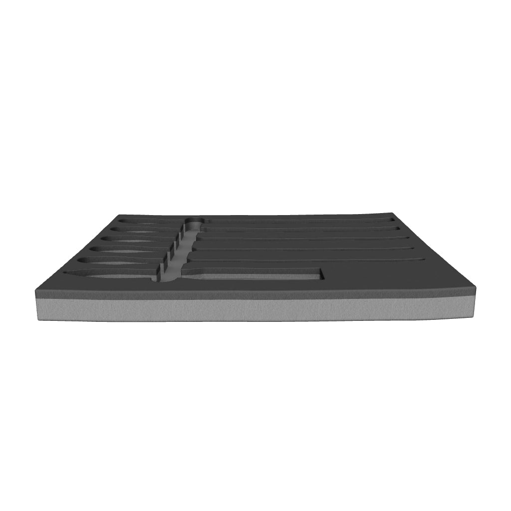 Wera 137383 Foam Insert 9883 Pferd File Set 1, Empty, 344 x 30 x 392 mm - WR137383 - KC Tool