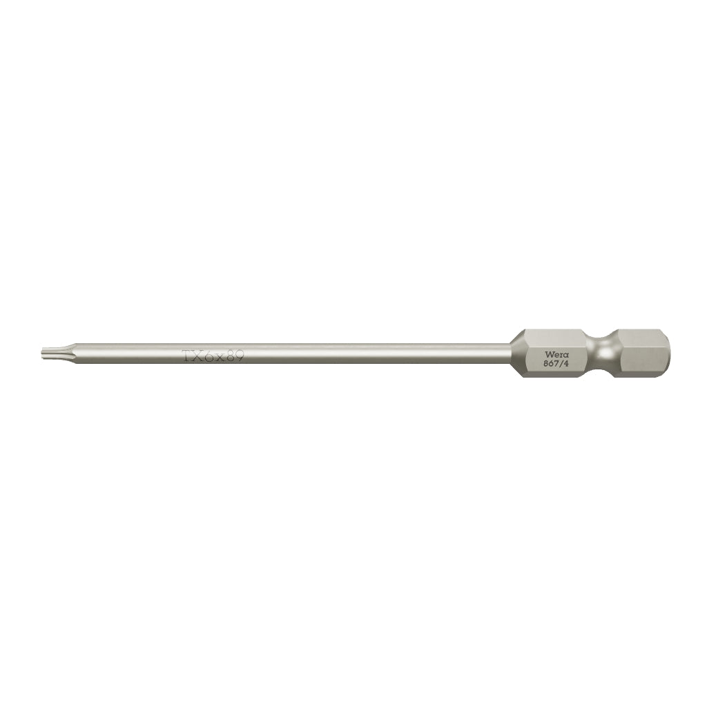 Wera 332600 T6 x 89mm TORX® Power Bit - WR332600 - KC Tool