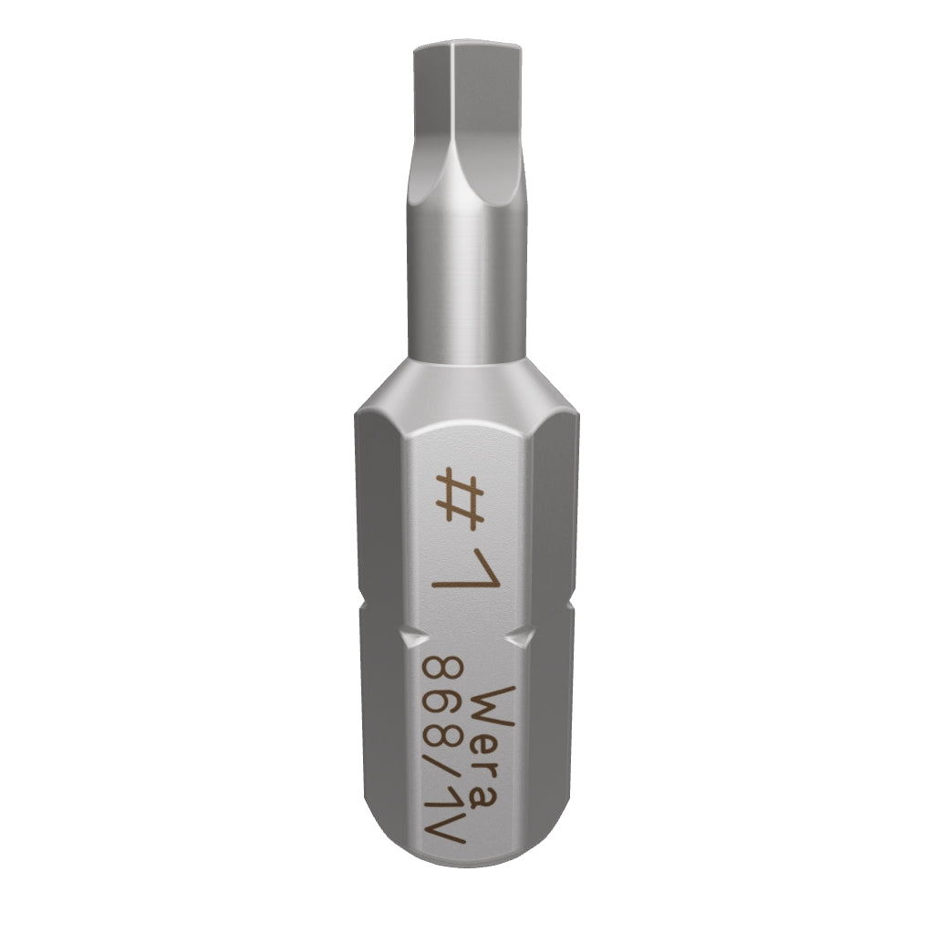 Wera 340245 #1 x 25mm Square Bit - WR340245 - KC Tool
