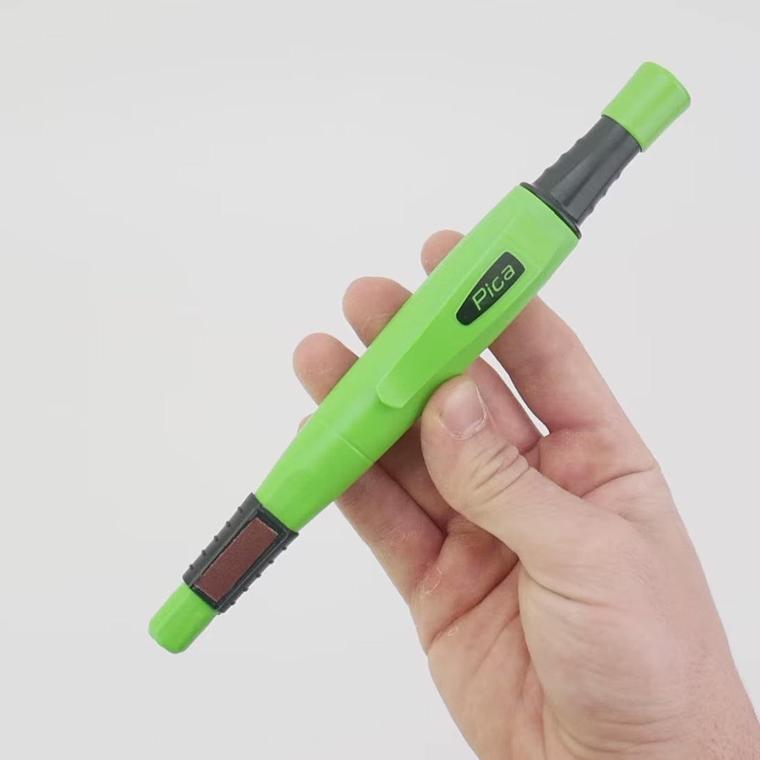 Load video: Pica BIG Dry Longlife Construction Pencil