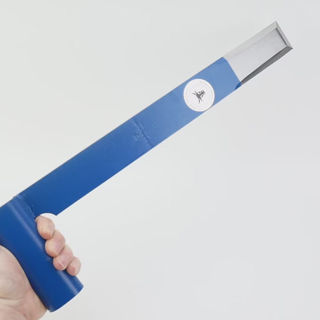 Load video: Ox Head OX 410-4500 Mortize Axe with Chamfer 45mm