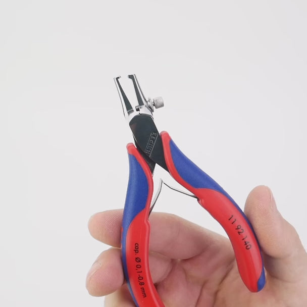 Load video: Knipex Electronics Wire Stripper - MultiGrip
