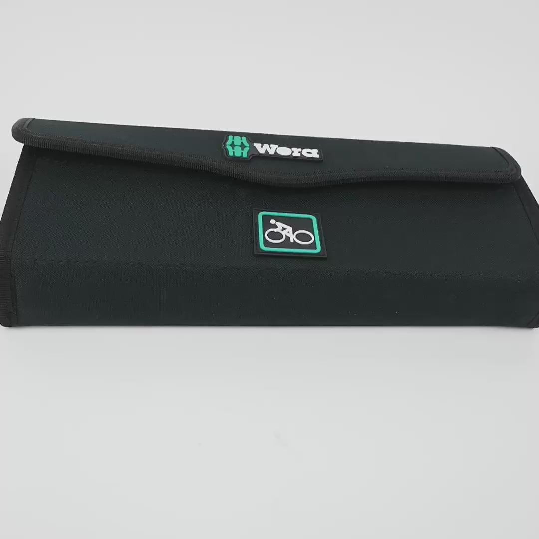 Load video: Wera 004175 Bicycle Set 7, 3/8" Drive Ratchet Set, 27 Pieces