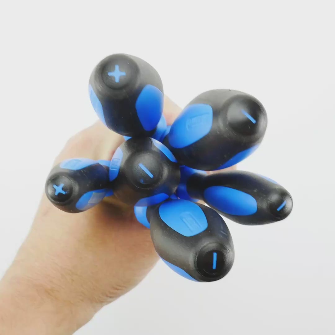 Load video: Witte Pro Slotted and Phillips Screwdriver Set, 6 Pieces