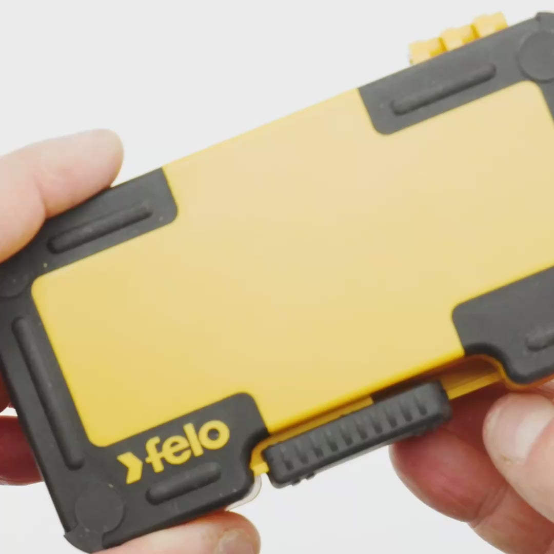 Load video: Felo 30 Piece Insert Bit Set with Handle