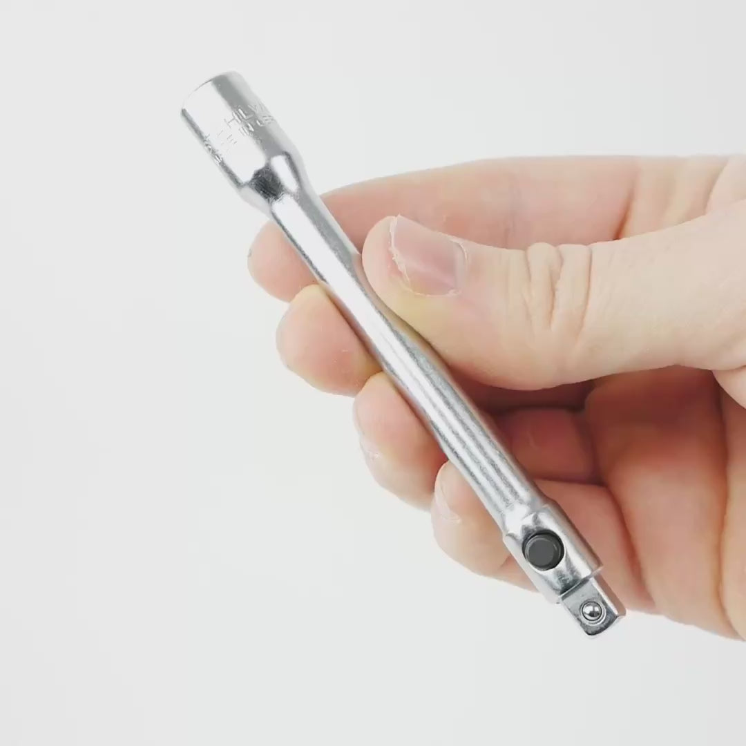 Load video: Stahlwille 405QR QuickRelease Extension, 1/4", 102 mm