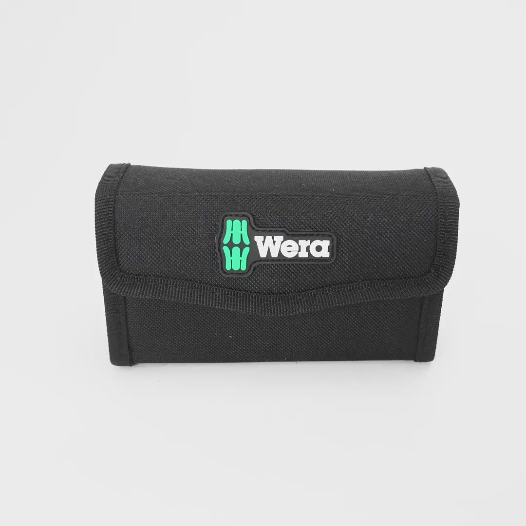 Load video: Wera 057441 Bit-Safe 61 BiTorsion 1 Insert Bit Set
