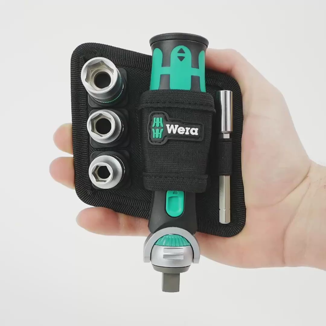 Load video: Wera 004281 Zyklop Pocket Metric Set 2, 18 Pieces