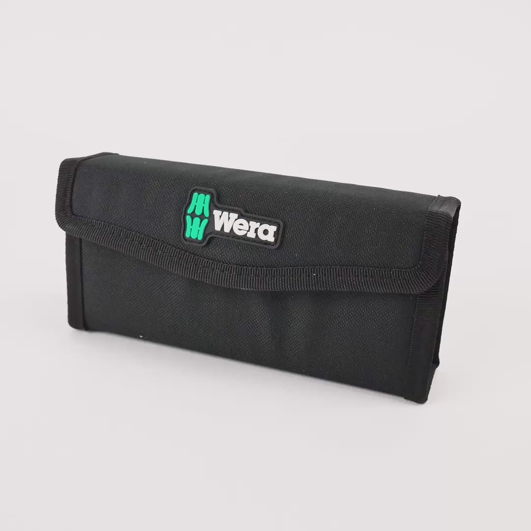 Load video: Wera 072017 Impact Driver Set, 90 Nm - 5/16" hex drive