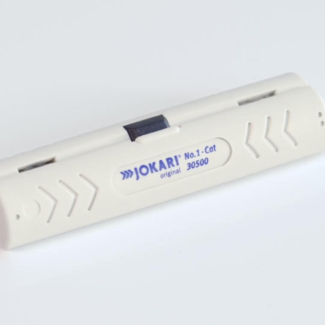 Load video: Jokari No.1-Cat Network Cable Stripper
