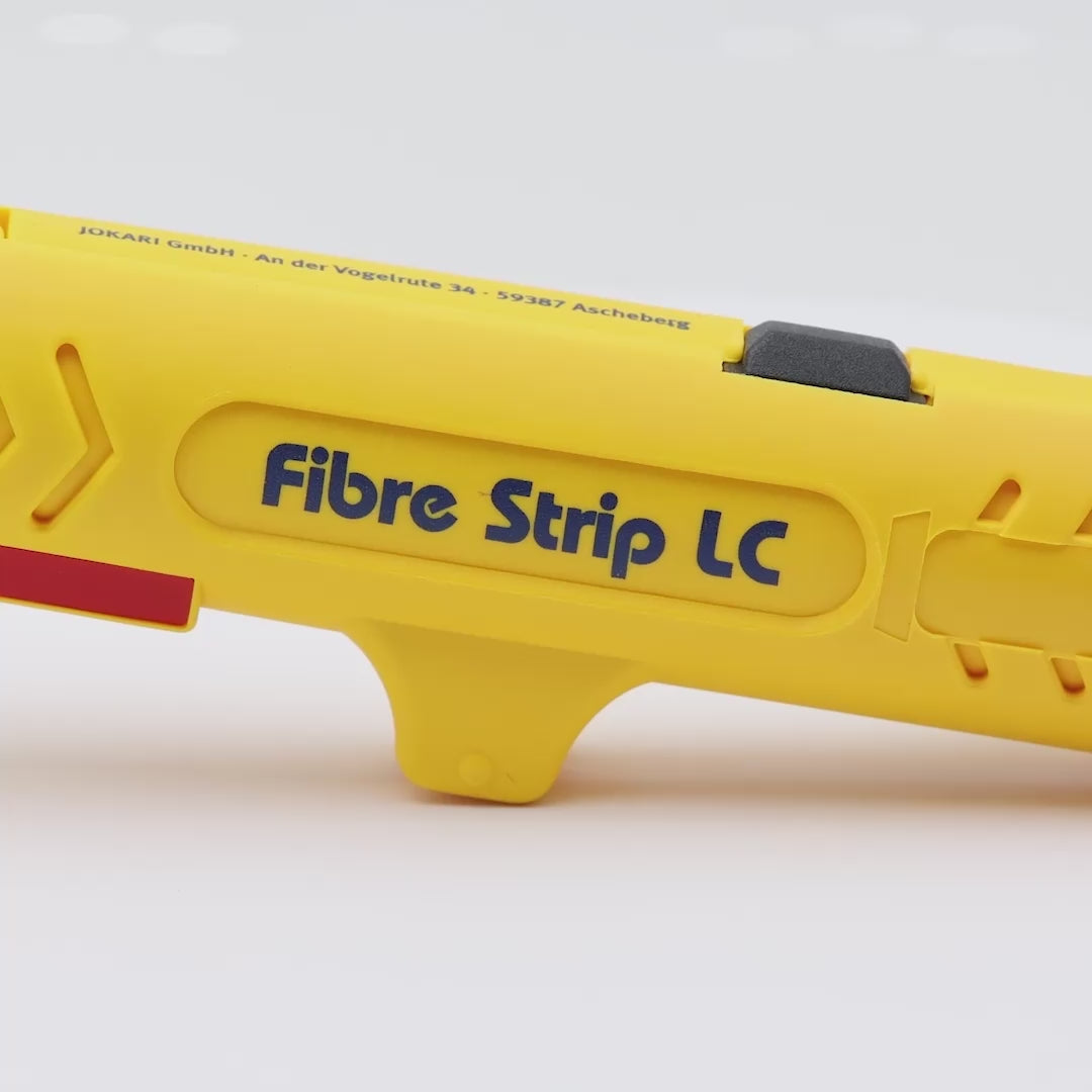 Load video: Jokari Fibre Strip LC Fiber Optic Cable Stripper