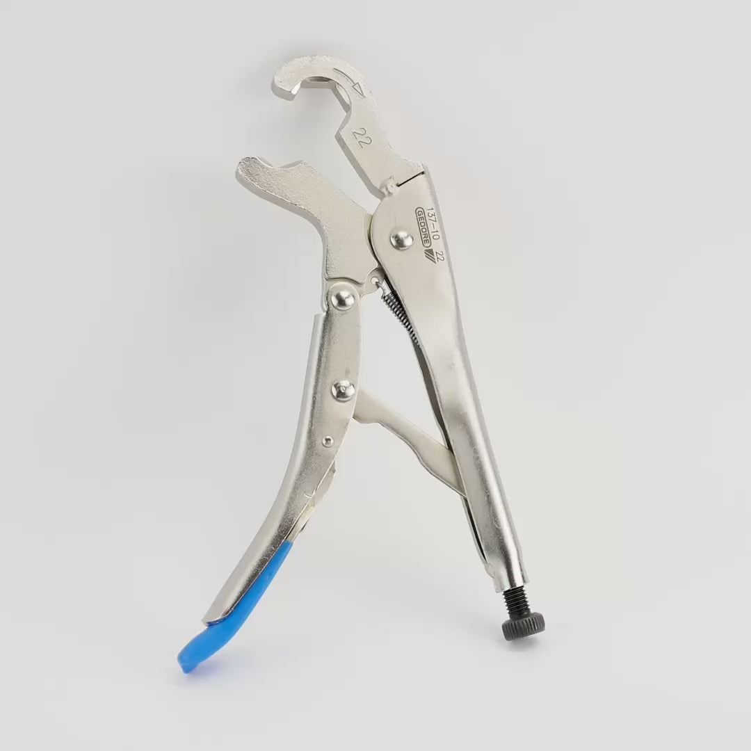 Load video: Gedore 137 10-22 Grip wrench 22 mm