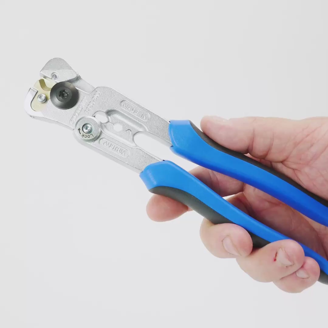 Load video: Gedore 8320-200 JC Wire Rope Cutter