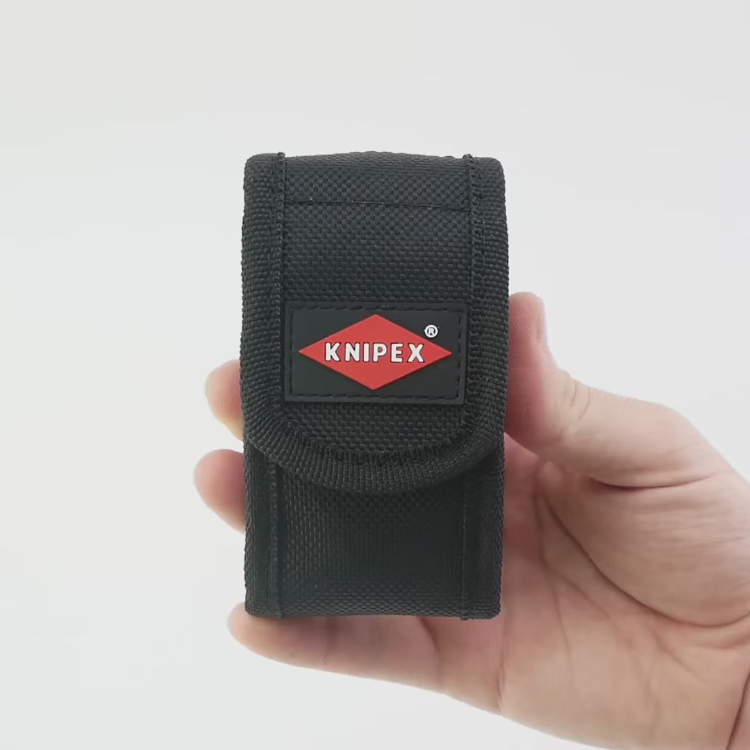 Load video: Knipex XS Pliers Belt Pouch Set, 2 Pieces