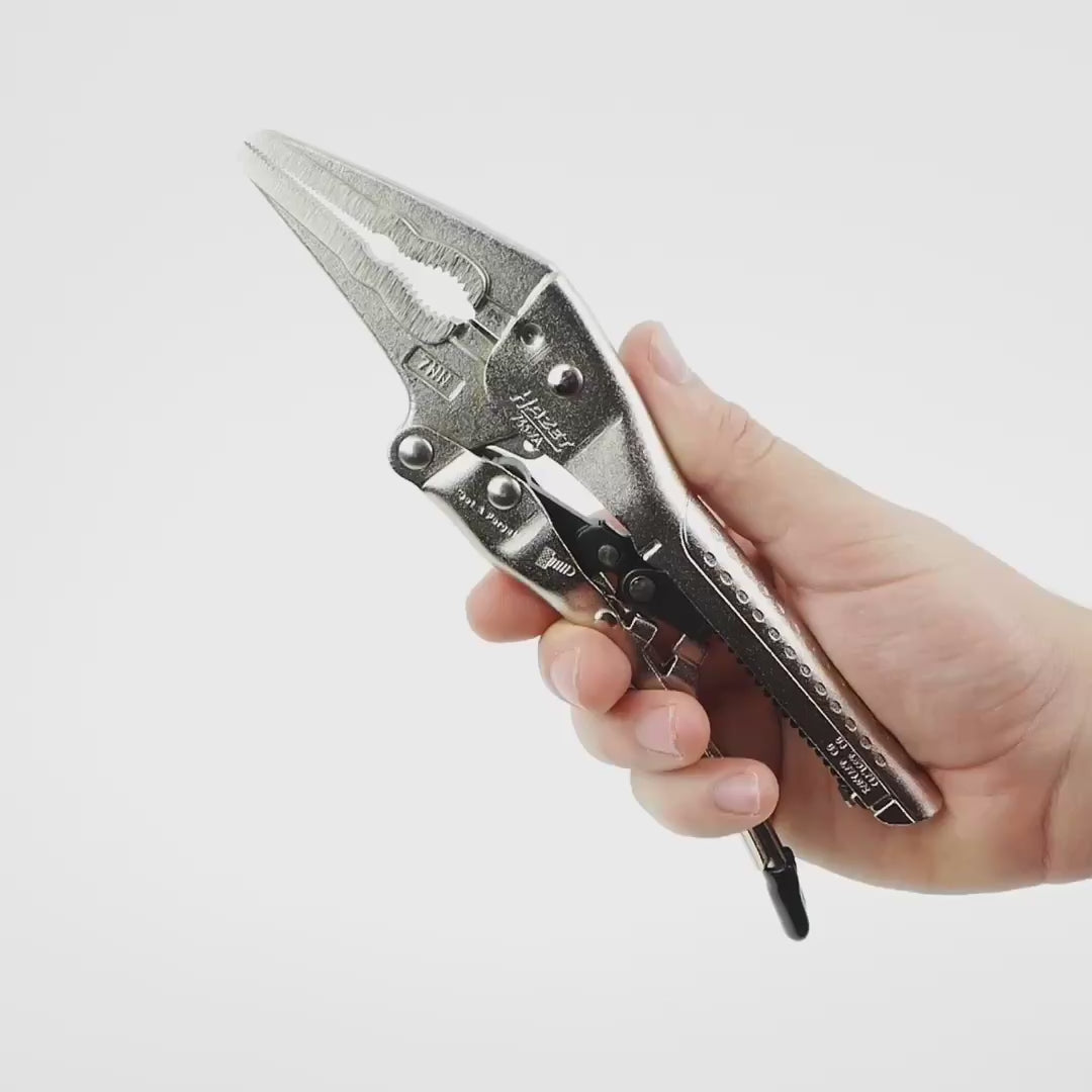 Load video: Hazet 755-7A Grip pliers, self-adjusting