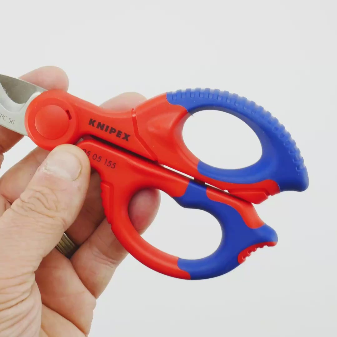Load video: Knipex Shears