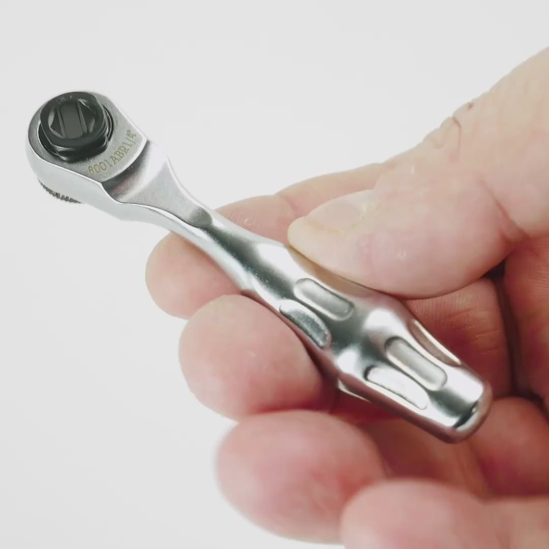 Load video: Wera 073230 Bit Ratchet 1/4" Drive