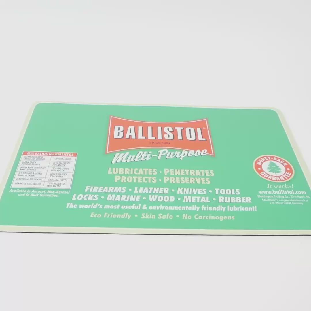 Load video: Ballistol Bench Mat, 11 x 17"