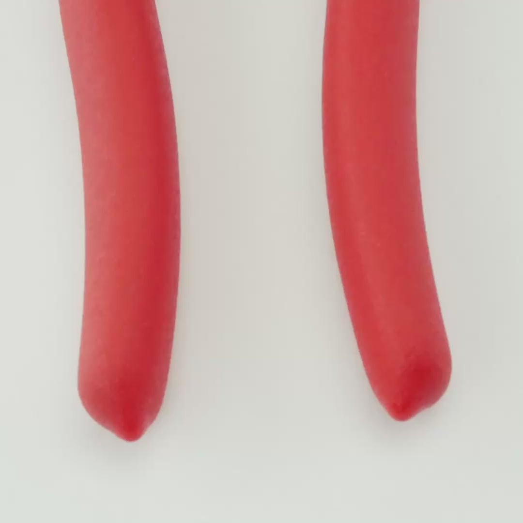 Load video: NWS 9" High Leverage Combination Pliers CombiBolt - TitanFinish - Plastic Grip