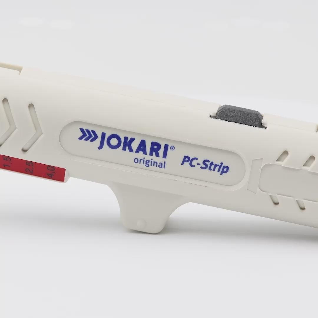 Load video: Jokari PC-Strip Cable Stripper
