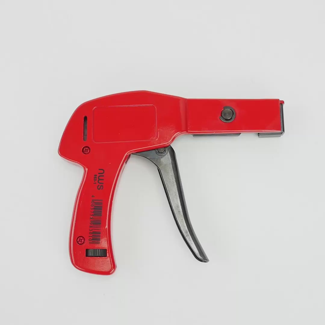 Load video: NWS 6.25" Pliers for Cables Ties 2.2-4.8mm - Steel Body