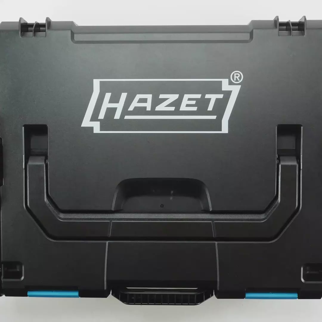 Load video: Hazet 102 L-Boxx, 445 x 358 x 118mm