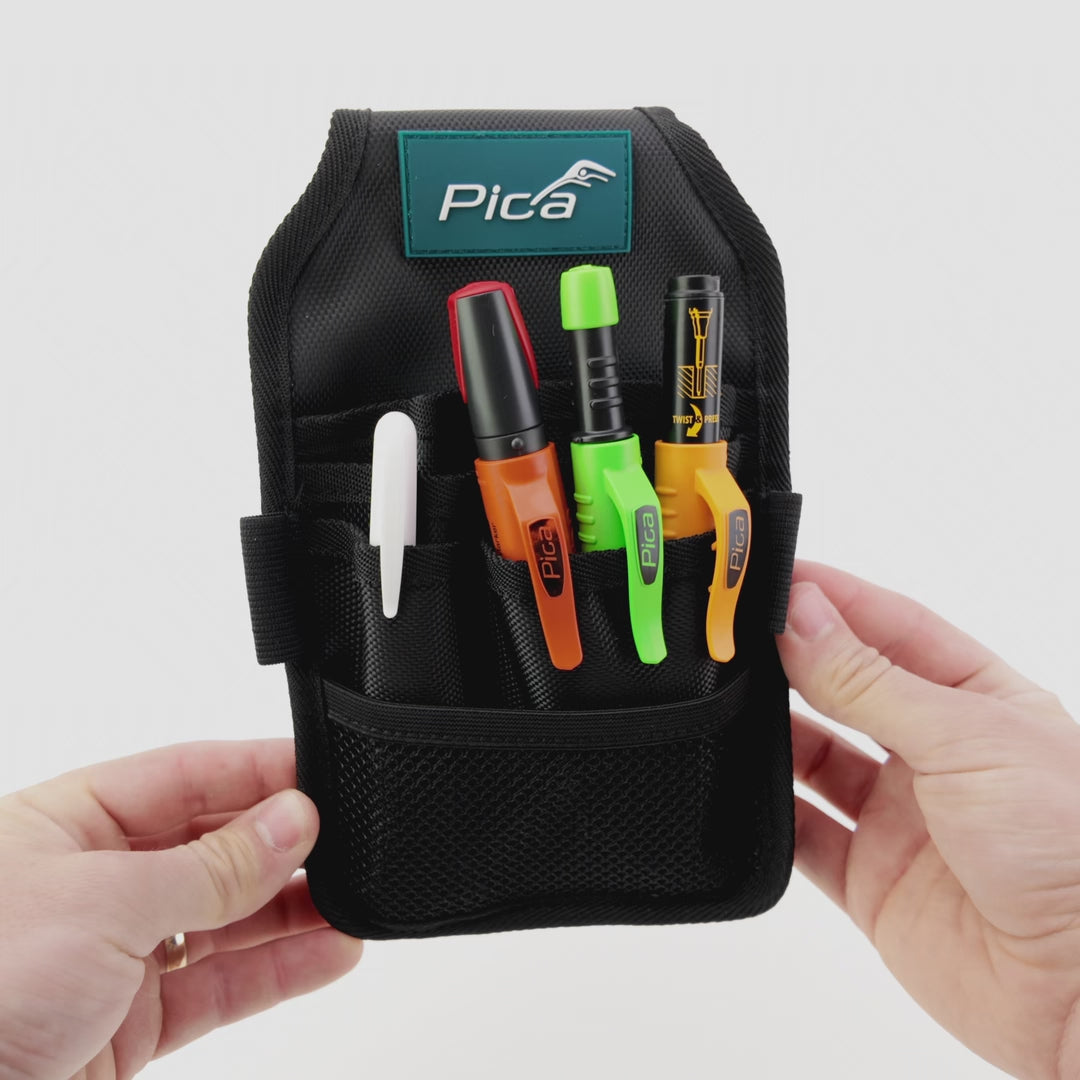Load video: Pica Master Belt Set, 6 Pieces