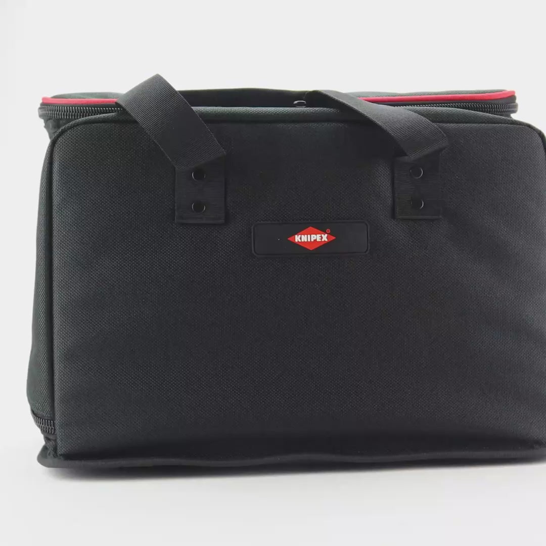 Load video: Knipex Tech Service Tool Bag, Empty