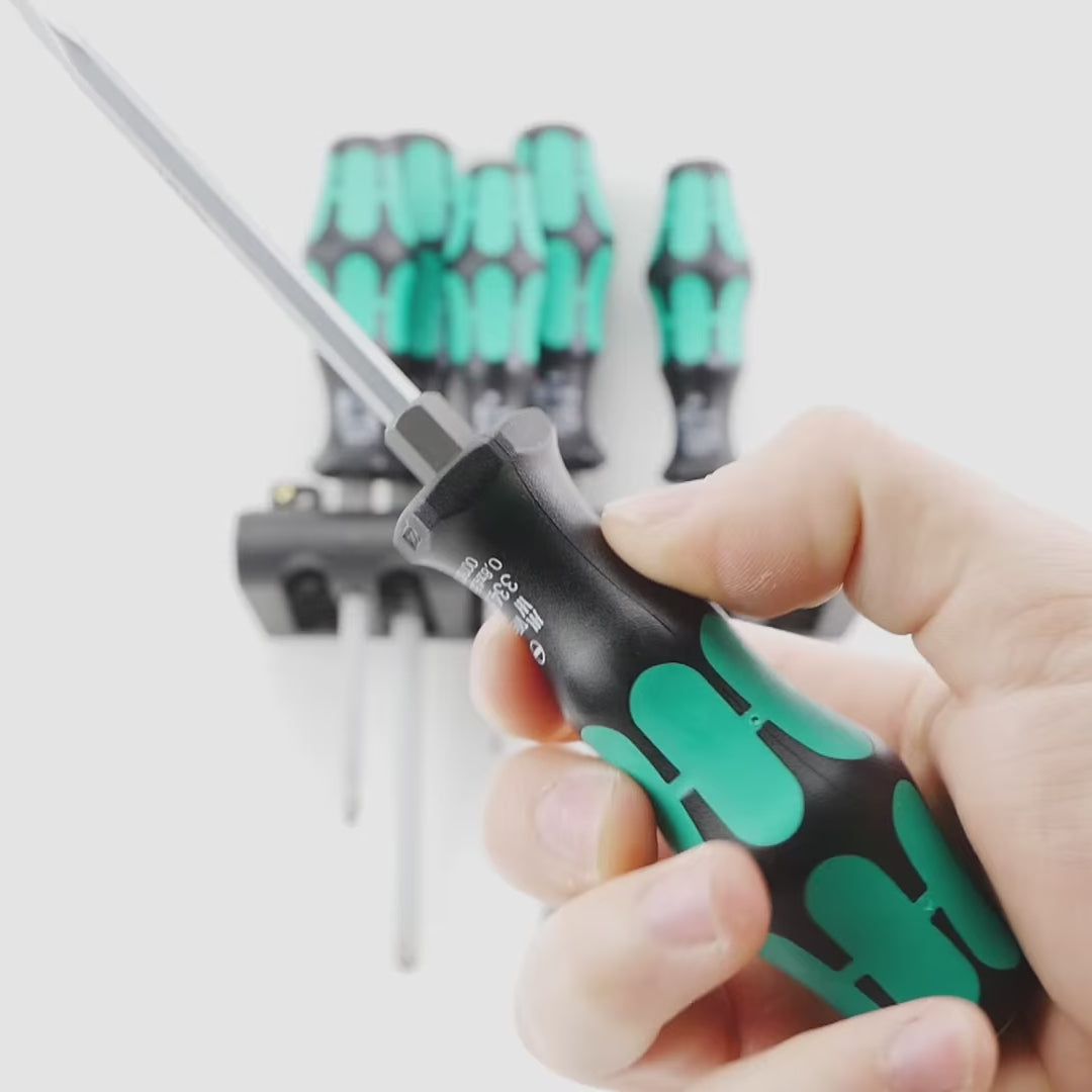 Load video: Justin's Heavy Duty "Basic Needs" Screwdriver Set