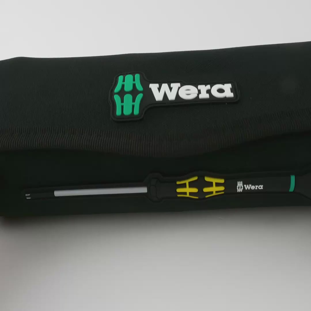 Load video: Wera 134019 Kraftform ESD Micro Big Pack 1 Precision Screwdriver Set, 25 Pieces