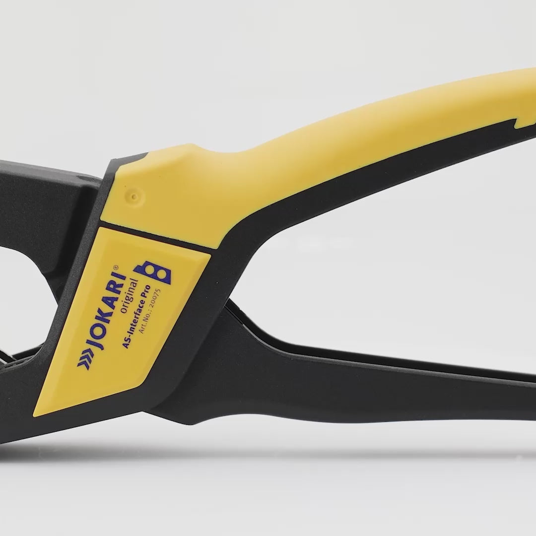 Load video: Jokari AS-Interface Pro Automatic Wire Stripper