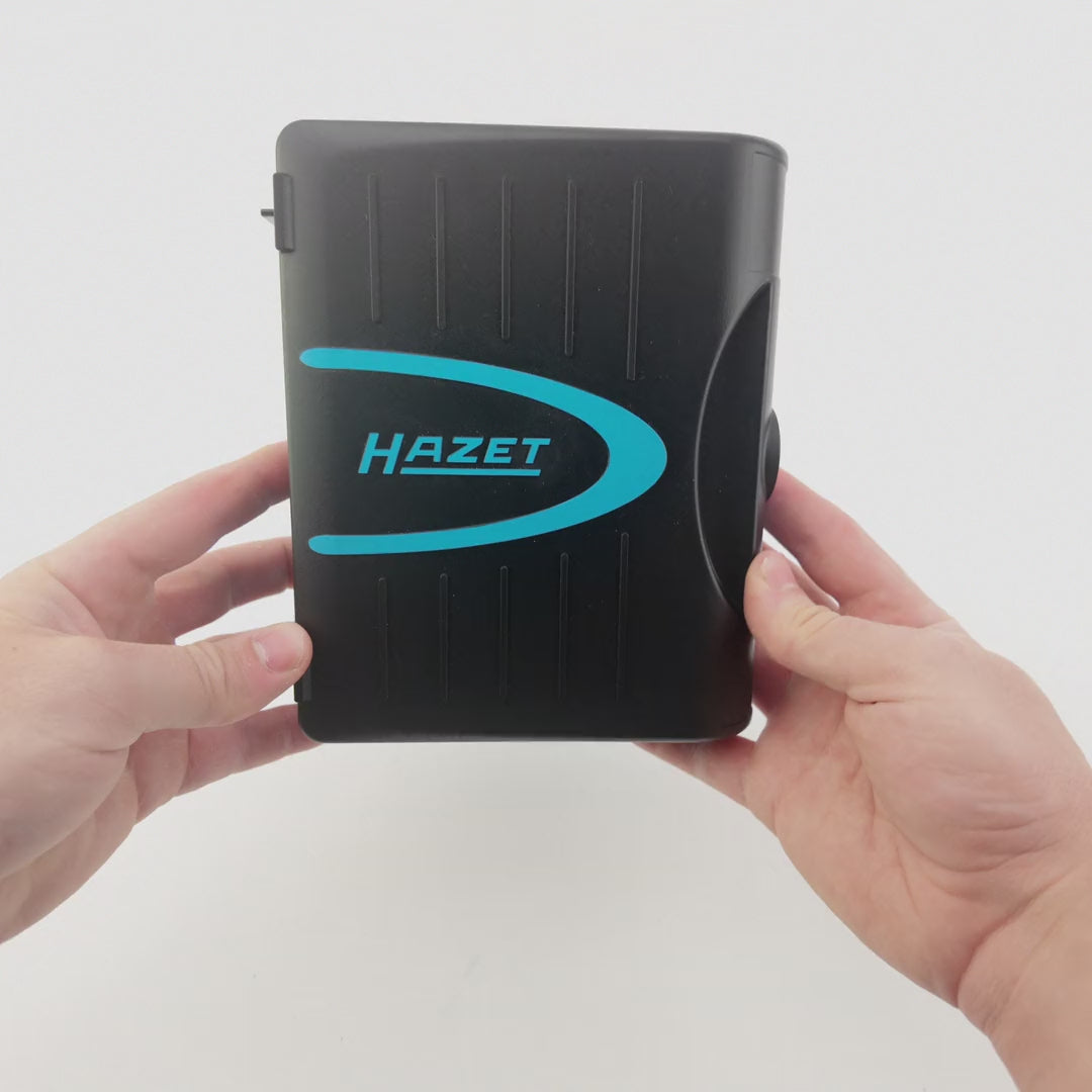 Load video: Hazet 1557/9 External TORX® Sockets in SmartCase