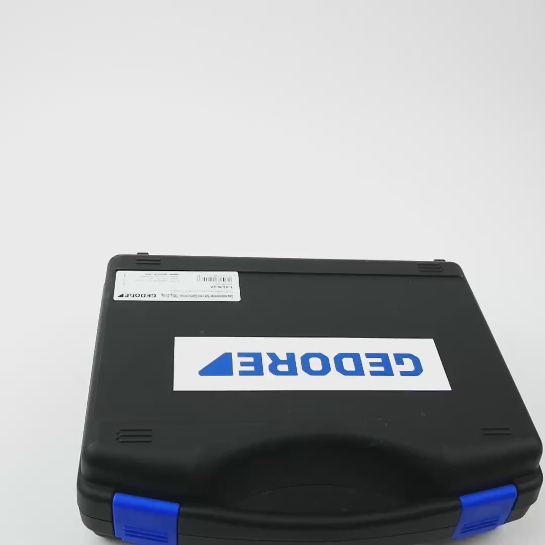 Load video: Gedore 1.81/K-12 Set of threaded inserts with slide hammer 700 g, 11 pcs